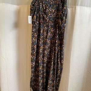NWT Old navy floral midi dress